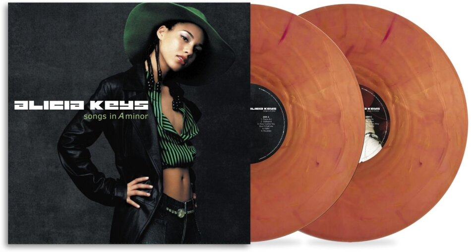 Alicia Keys - Songs In A Minor 2026 Reissue, J Records, Édition 25ème Anniversaire, Orange Vinyl, 2 LP