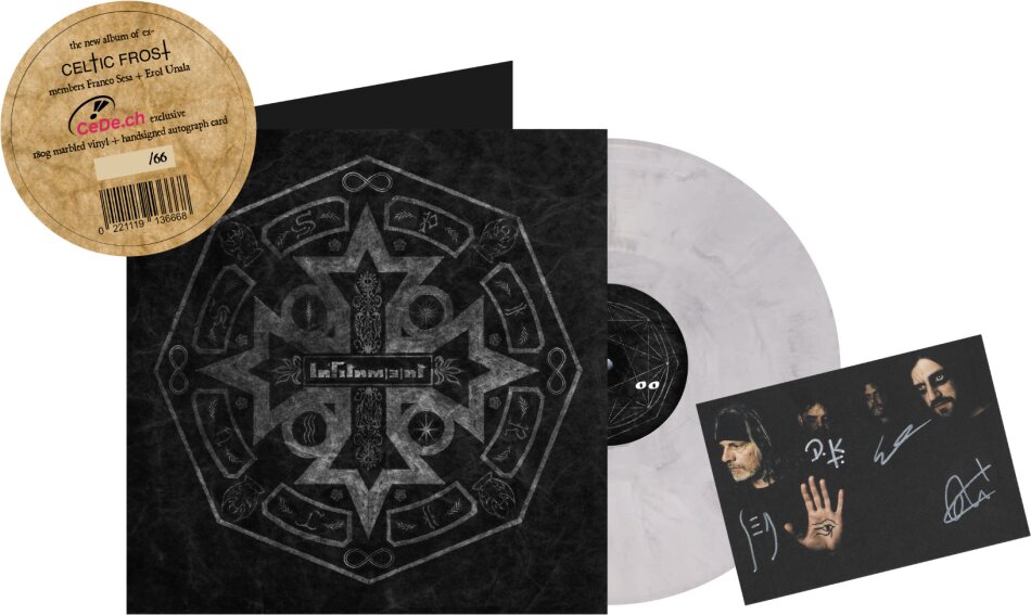 Inlitnment - Spiritual Warfare Limited to 66 Copies, CeDe Edition, Fotokarte, Signiert, LP
