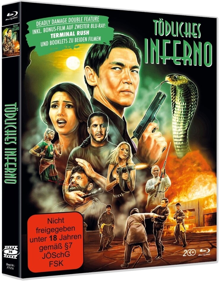 Tödliches Inferno (1997) From The Vault, 2 Blu-rays