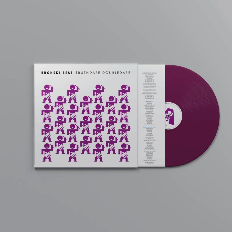 Bronski Beat - Truthdare Doubledare 2026 Reissue, London Records, Édition 40ème Anniversaire, Édition Limitée, Purple Vinyl, LP