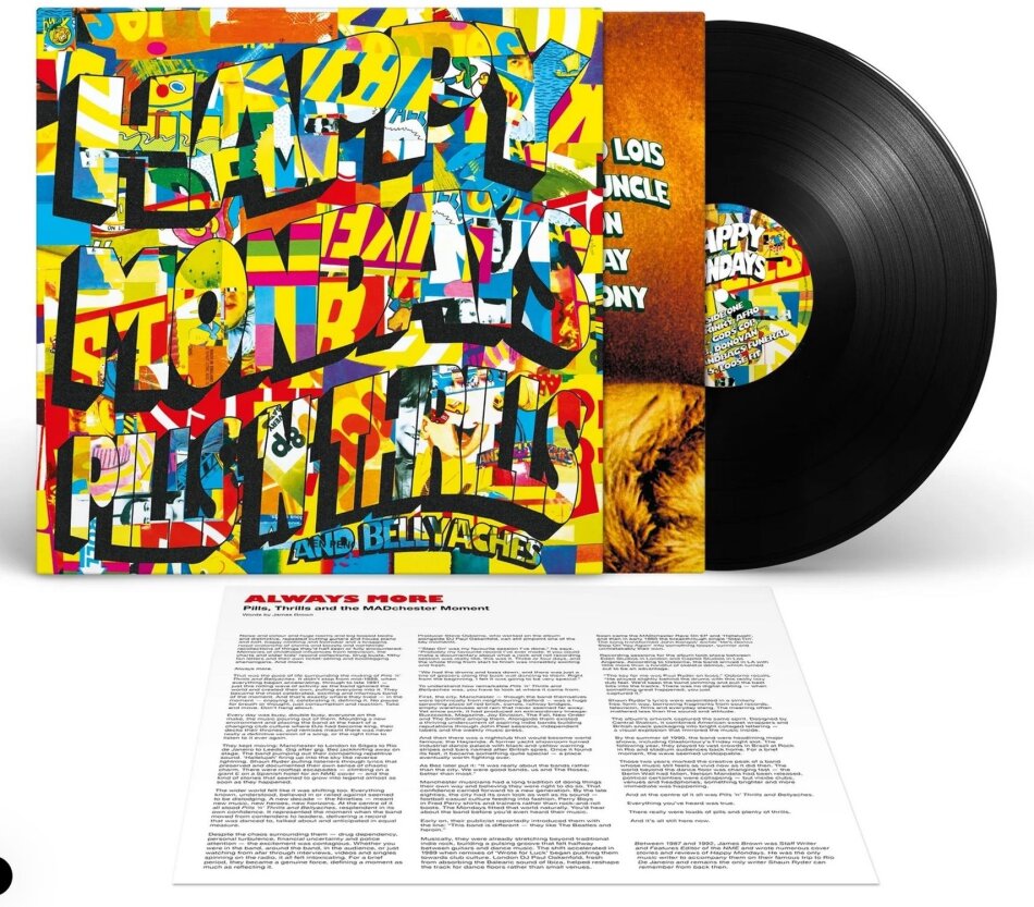 The Happy Mondays - Pills 'N' Thrills And Bellyaches 2026 Reissue, London Records, LP