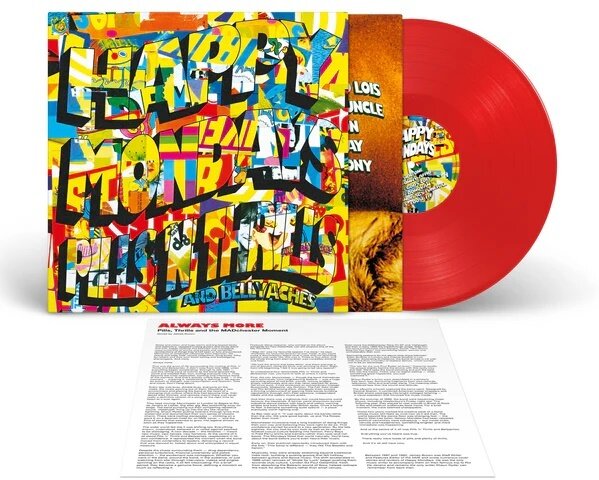 The Happy Mondays - Pills 'N' Thrills And Bellyaches 2026 Reissue, London Records, Red Vinyl, LP