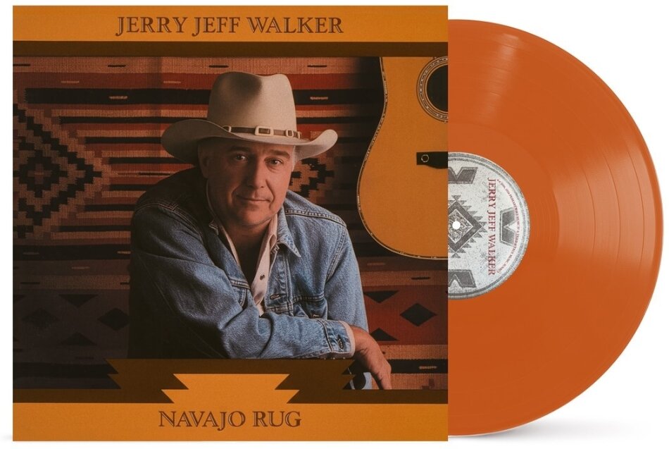 Jerry Jeff Walker - Navajo Rug 2026 Reissue, Colored, LP