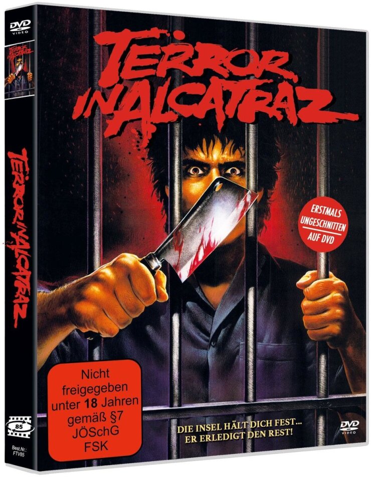 Terror In Alcatraz (1987) Cover A, Uncut