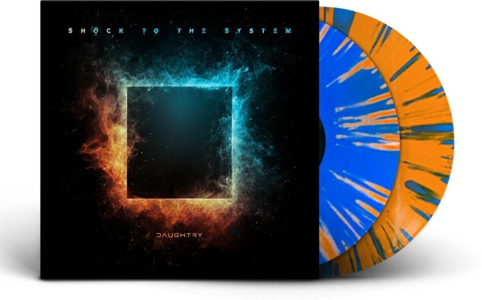 Daughtry - Shock To The System 2026 Reissue, Big Machine Records, Deluxe Edition, Orange Blue Vinyl, 2 LPs