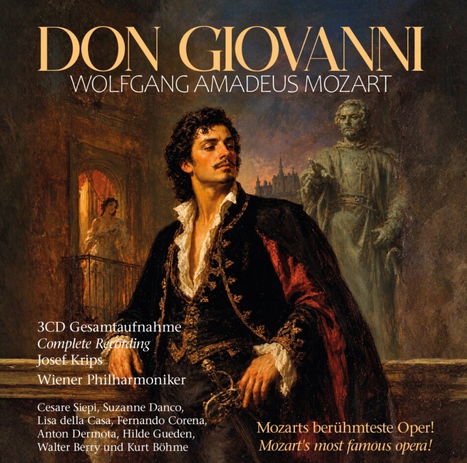 Josef Krips & Wolfgang Amadeus Mozart (1756-1791) - Don Giovanni 3 CD