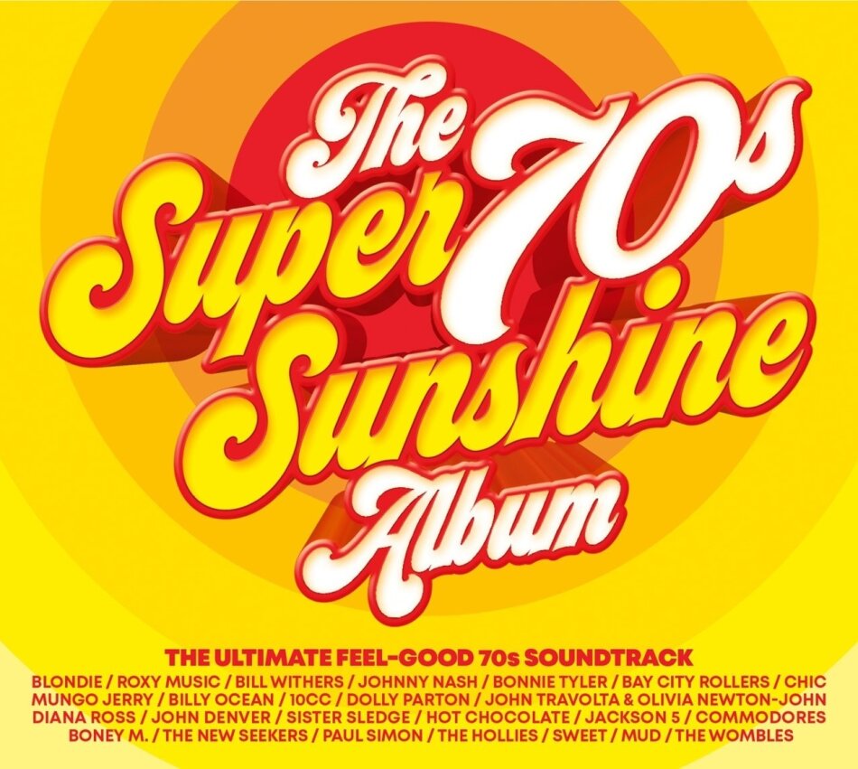 Super 70s Sunshine Album 3 CDs