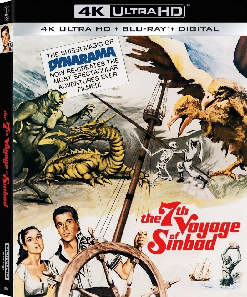 The 7th Voyage of Sinbad (1958) 4K Ultra HD + Blu-ray