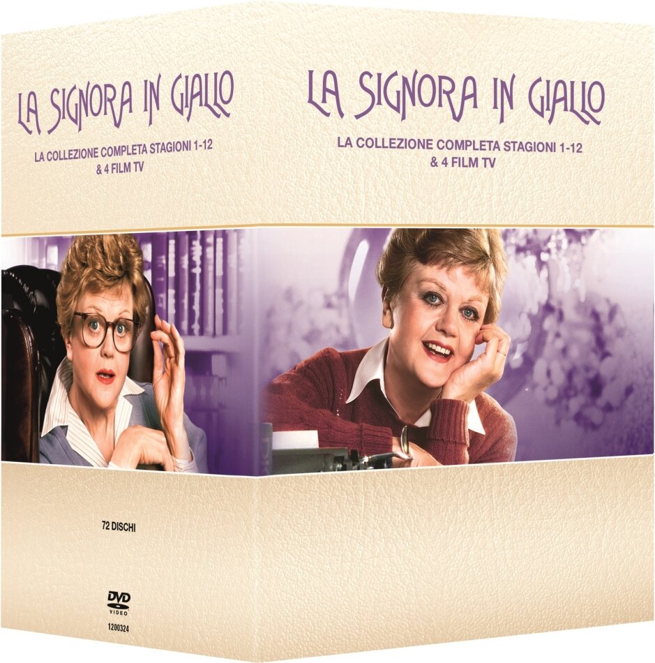La signora in giallo - La collezione completa - Stagioni 1-12 & 4 Film TV 72 DVDs