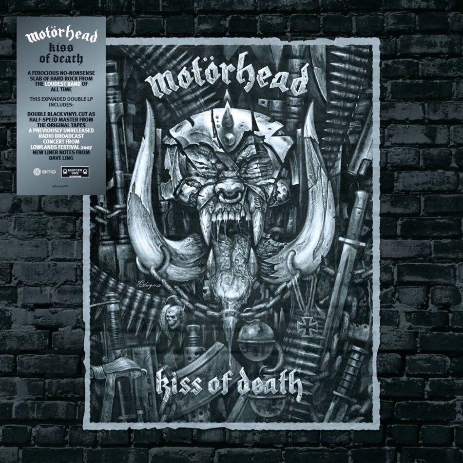 Motörhead - Kiss Of Death 2026 Reissue, BMG Rights Management, Edizione 20° Anniversario, 2 LP