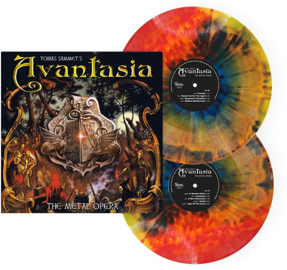 Avantasia - The Metal Opera I 2026 Reissue, Reaper Entertainment, 25th Anniversary Edition, Colored, 2 LPs