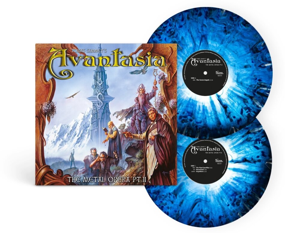Avantasia - The Metal Opera Part II 2026 Reissue, Reaper Entertainment, 25th Anniversary Edition, Colored, 2 LPs