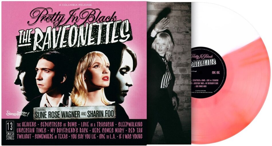 The Raveonettes - Pretty In Black 2026 Reissue, Music On Vinyl, Half White/Half Pink Split Vinyl, LP