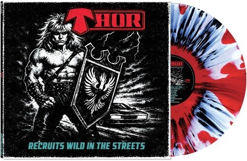 Thor - Recruits Wild In The Streets 2026 Reissue, Cleopatra, White/Black/Red/Clear Vinyl, LP