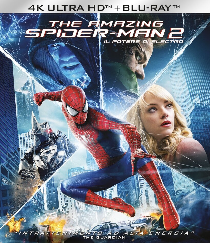 The Amazing Spider-Man 2 - Il Potere Di Electro (2014) 4K Ultra HD + Blu-ray