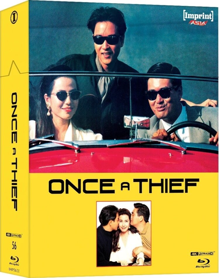 Once a thief (1991) Australian Release, Edizione Limitata, Steelbook, 4K Ultra HD + Blu-ray