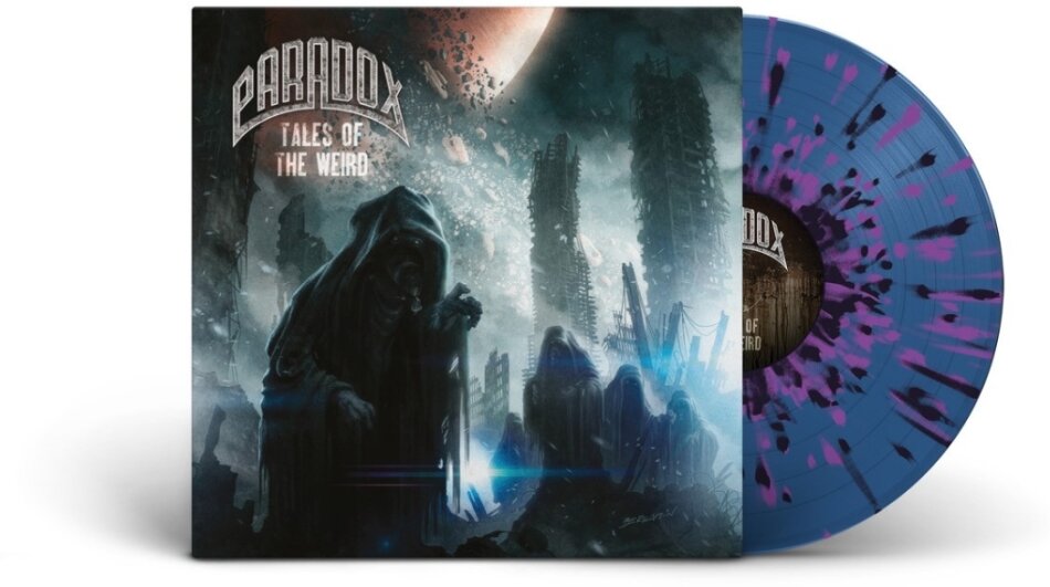 Paradox - Tales Of The Weird 2026 Reissue, Massacre, Splatter Trans Blue/Purple/Turqoise Vinyl, LP
