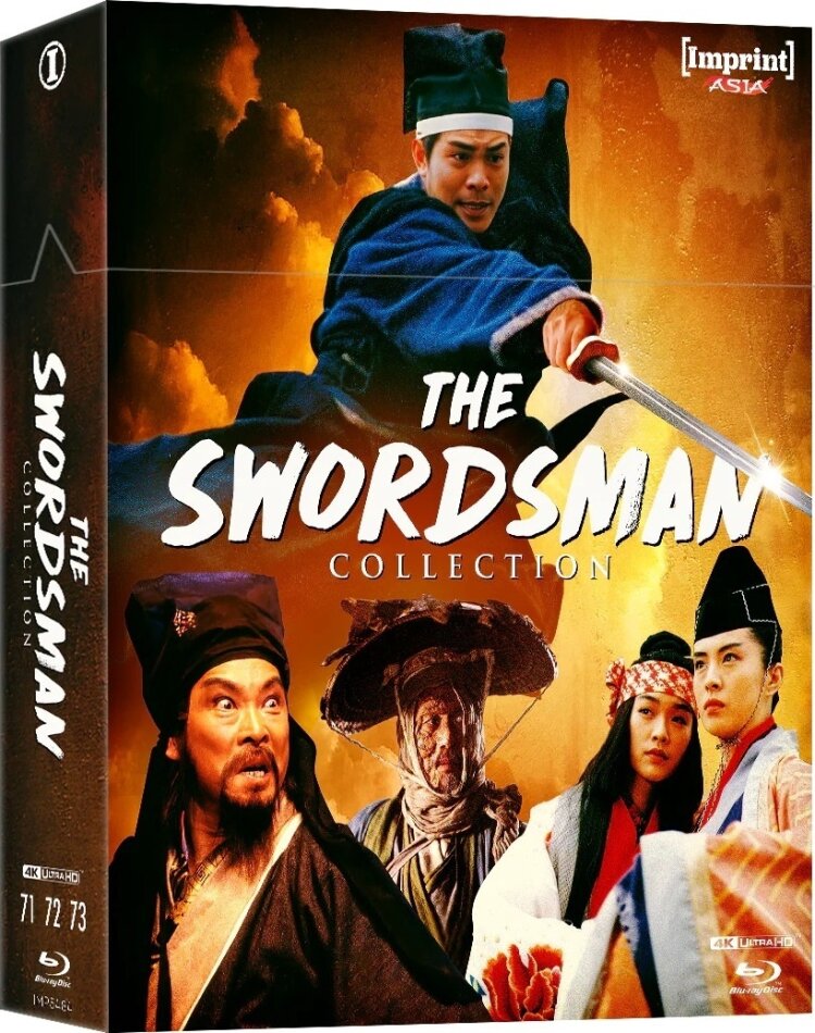 The Swordsman Collection Australian Release, Edizione Limitata, 4K Ultra HD + 3 Blu-ray