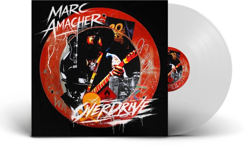 Marc Amacher - Overdrive White Vinyl, LP