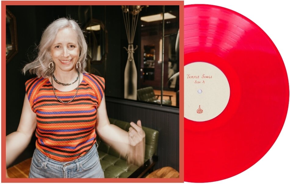 Laura Veirs - Temple Songs Transparent Red Vinyl, LP