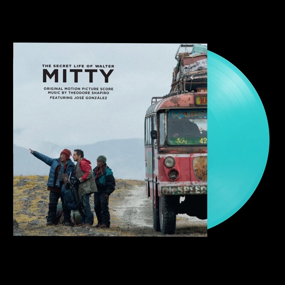 Theodore Shapiro - Secret Life Of Walter Mitty 2026 Reissue, Music On Vinyl, Turquoise Vinyl, LP