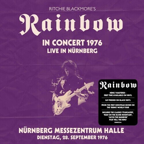 Rainbow & Ritchie Blackmore - Live In Nürnberg 1976: Messezentrum Halle 28.9.76 140 Gramm, 3 LP