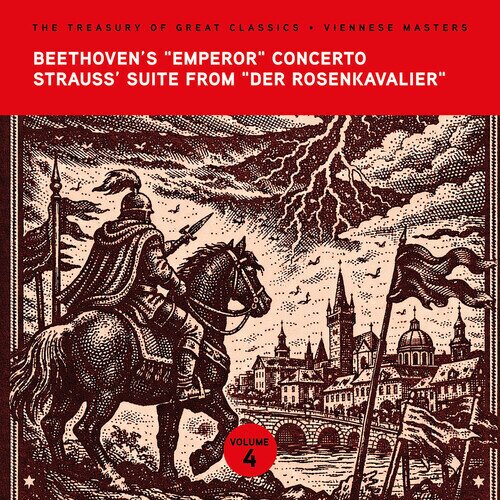 Ljubljana Symphony Orchestra, Ludwig van Beethoven (1770-1827) & Richard Strauss (1864-1949) - Treasury Of Great Classics - Viennese Vol. 4. - Emperor Concerto, Suite from Der Rosenkavalier Manufactured On Demand, CD-R