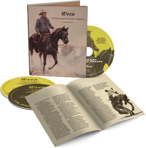 Ween - 12 Golden Country Greats 2026 Reissue, Elektra, Softpak, Édition Deluxe, 3 CD