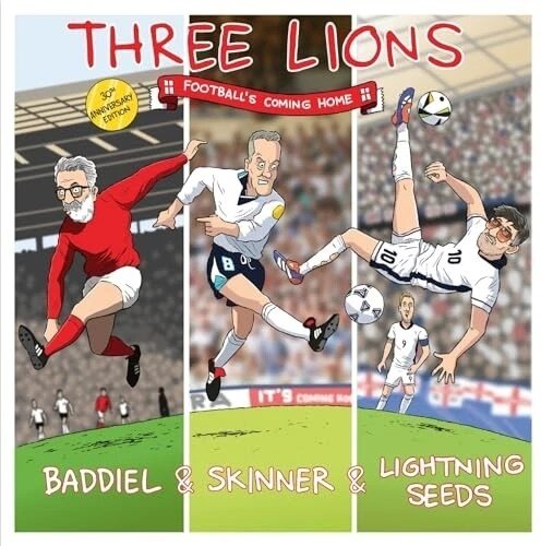 Lightning Seeds, Skinner & Baddiel - Three Lions (Football's Coming Home) 2026 Reissue, 30th Anniversary Edition