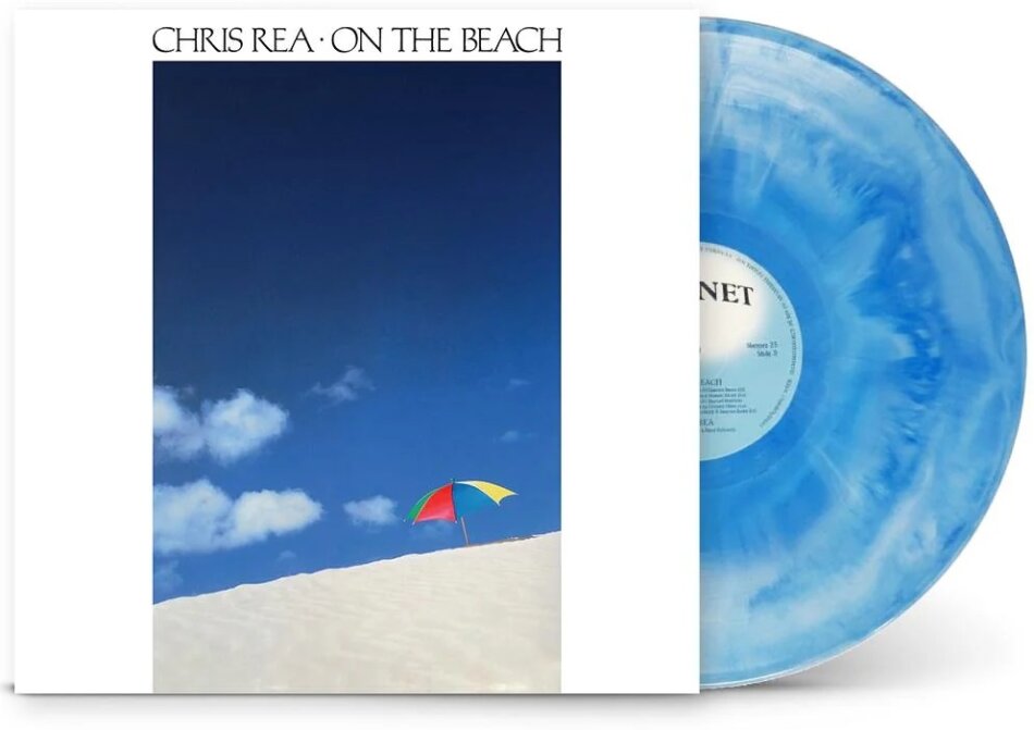 Chris Rea - On The Beach 2026 Reissue, Warner Music, 40th Anniversary Edition, Sea Blue Marble Vinyl, LP