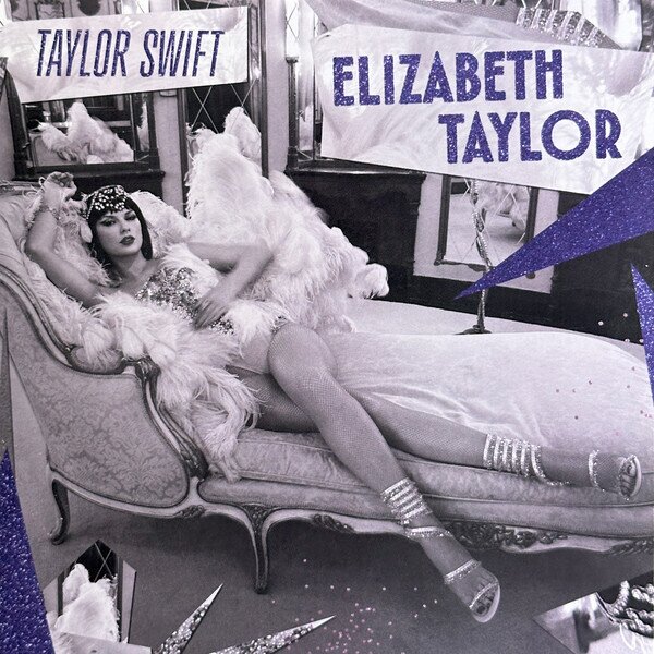 Taylor Swift - Elizabeth Taylor RSD 2026, Cry My Eyes Violet Glitter Vinyl, 7" Single