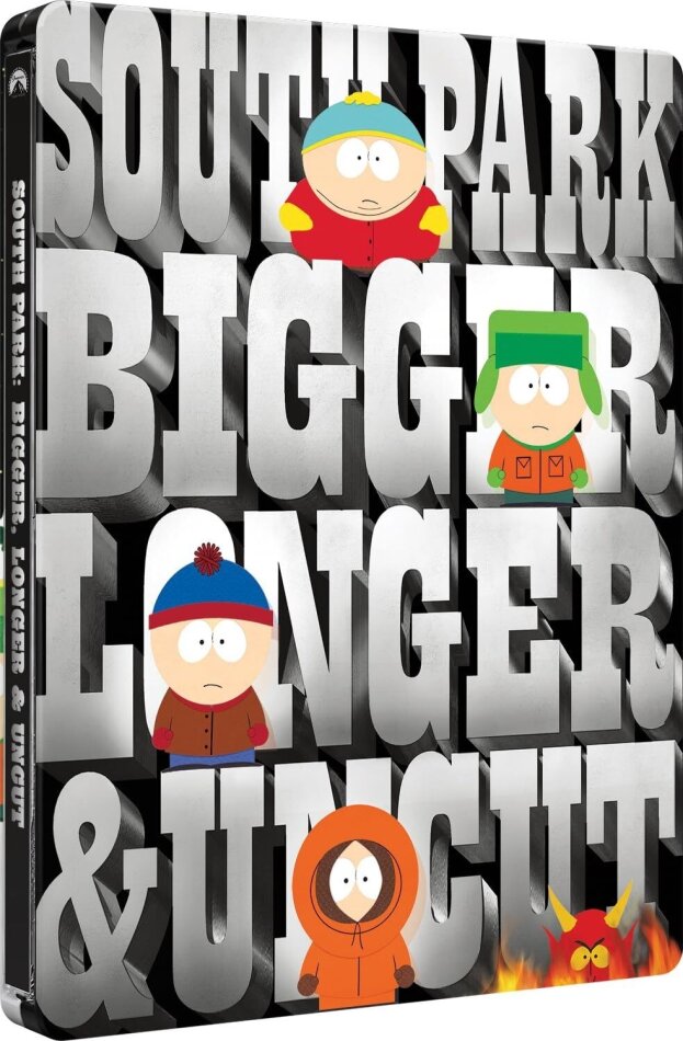 South Park: Bigger, Longer & Uncut (1999) Steelbook, 4K Ultra HD + Blu-ray