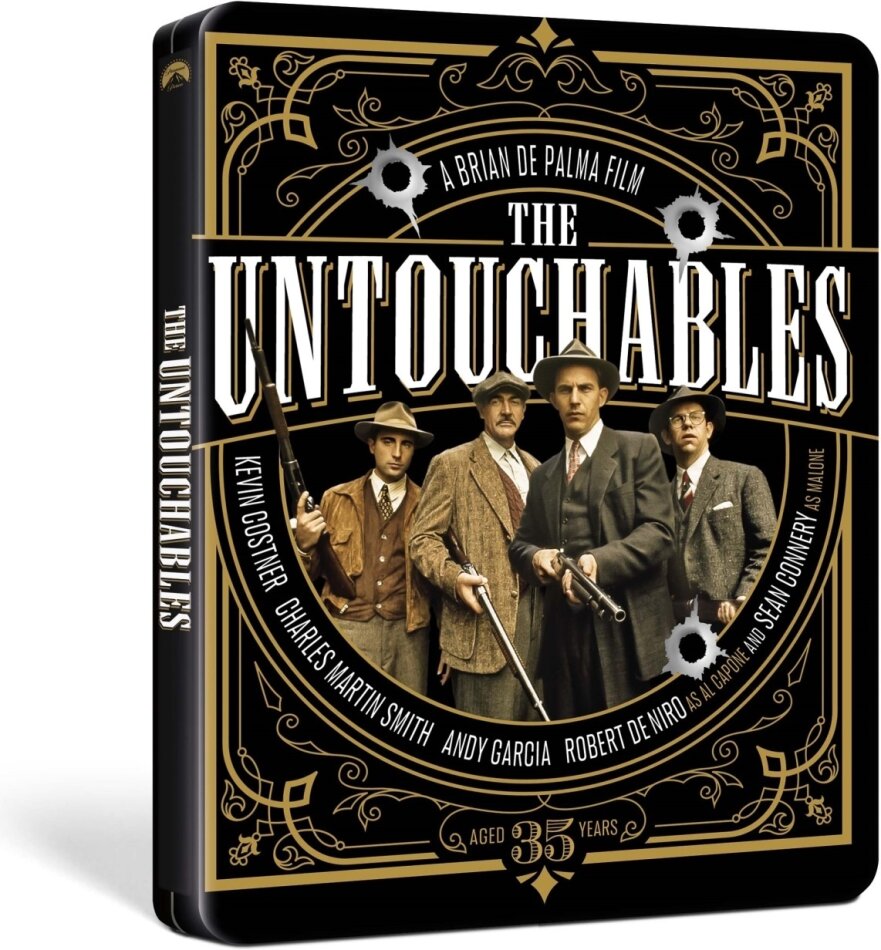 Gli intoccabili (1987) Edizione Limitata, Steelbook, 4K Ultra HD + Blu-ray