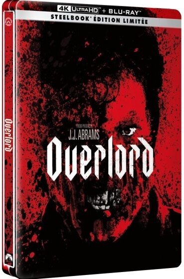 Overlord (2018) Édition Limitée, Steelbook, 4K Ultra HD + Blu-ray
