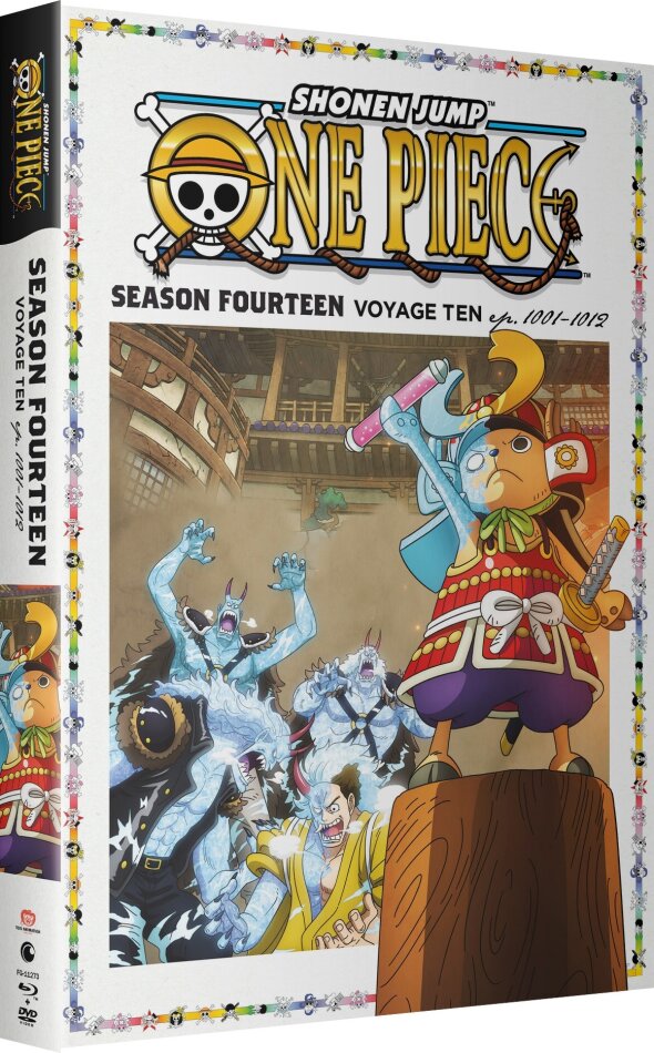 One Piece - Season 14: Voyage 10 - Episodes 1001-1012 Uncut, 2 Blu-ray + 2 DVD