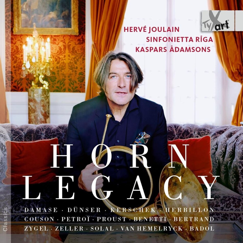 Kaspars Adamsons, Hervé Joulain & Sinfonietta Riga - Horn Legacy