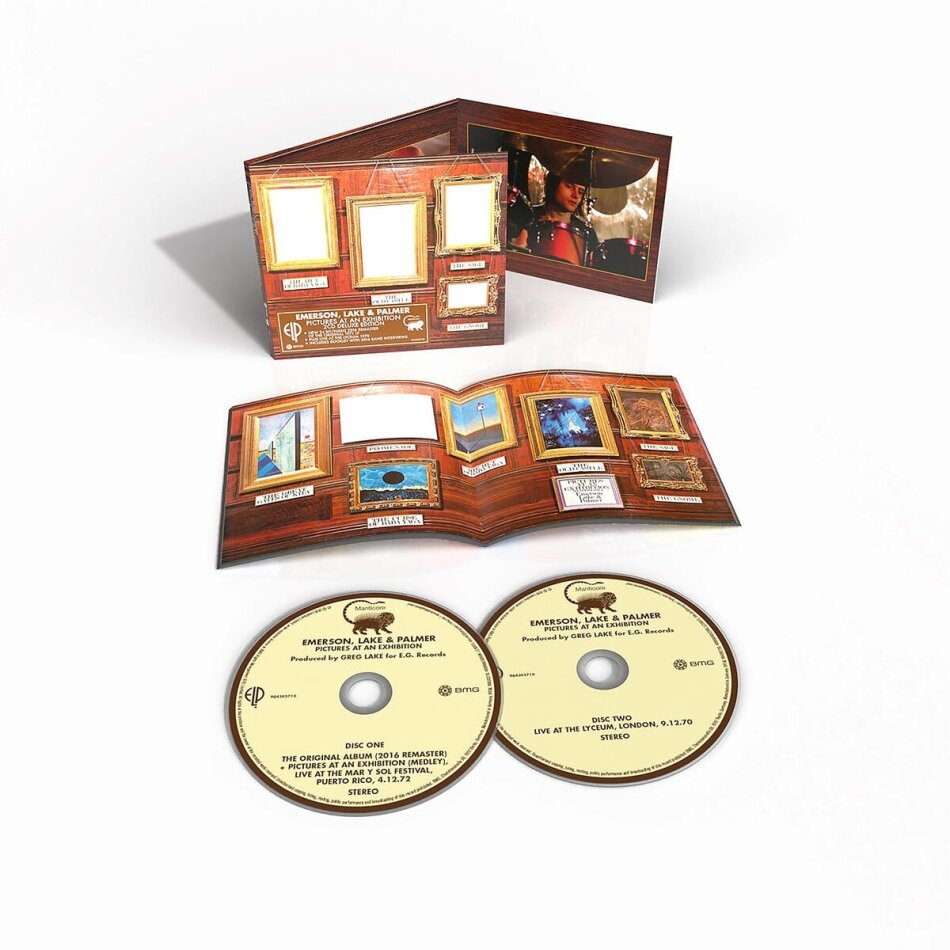 Emerson, Lake & Palmer - Pictures At An Exhibition (Live) 2026 Reissue, BMG Rights Management, 2 CD