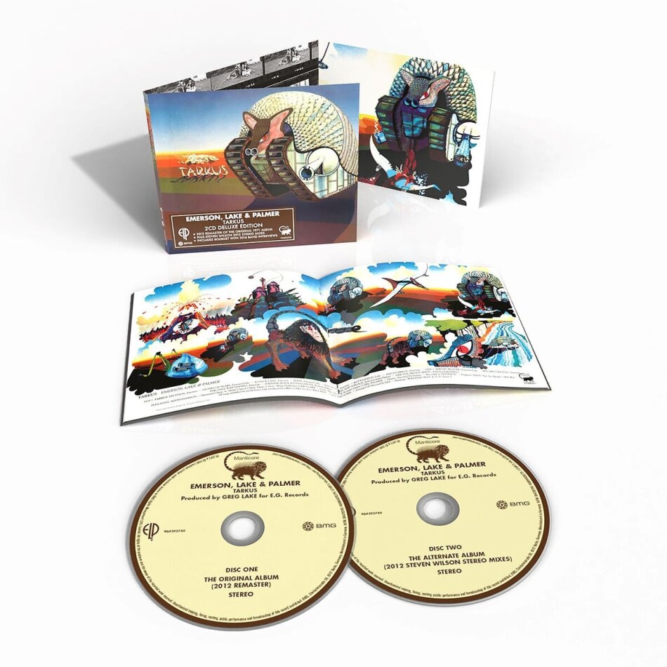 Emerson, Lake & Palmer - Tarkus 2026 Reissue, BMG Rights Management, 2 CDs