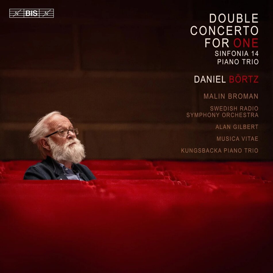 Daniel Börtz, Alan Gilbert, Malin Broman, Swedish Radio Symphony Orchestra, … - Double Con For One, Sinfonia 14, Piano Trio Hybrid SACD