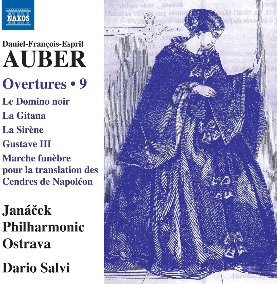 Janacek Philharmonic Ostrava, Daniel-François-Esprit Auber (1782-1871) & Dario Salvi - Overtures Vol. 9