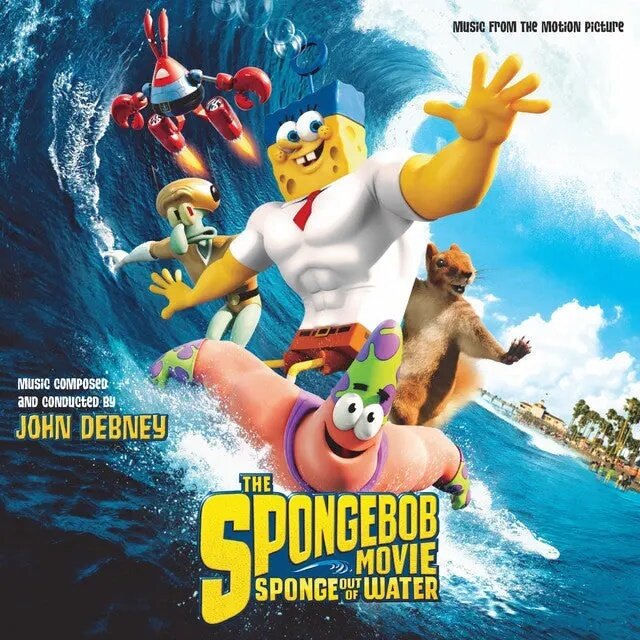 John Debney - Spongebob Movie - Sponge Out Of Water - OST Édition Deluxe