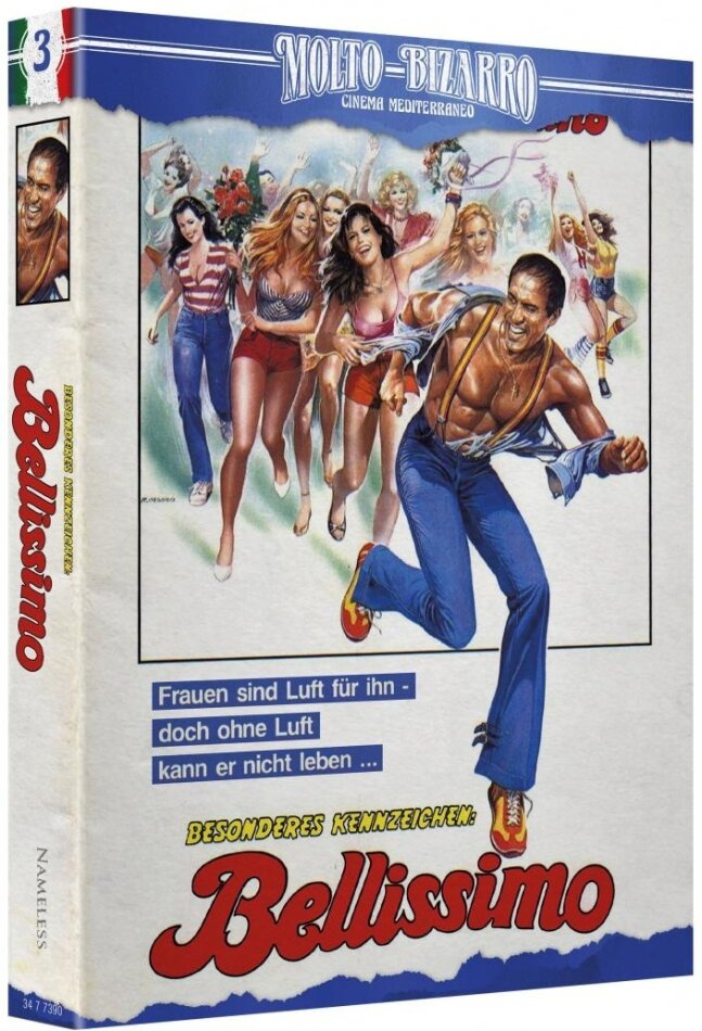 Besonderes Kennzeichen: Bellissimo (1983) Cover A, Limited Edition, Mediabook, Blu-ray + DVD