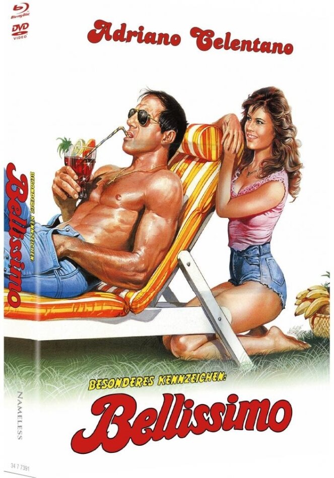 Besonderes Kennzeichen: Bellissimo (1983) Cover B, Limited Edition, Mediabook, Blu-ray + DVD