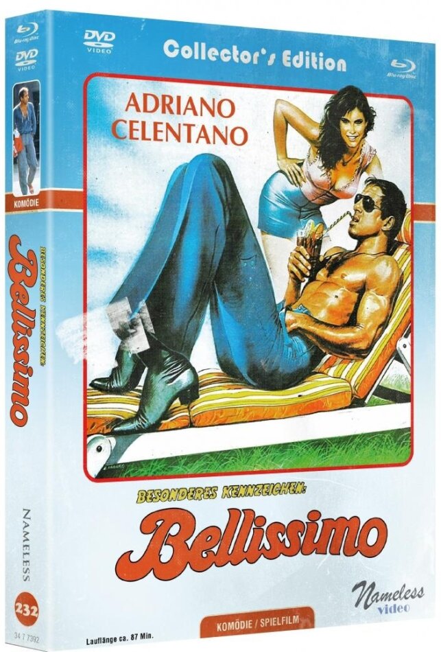 Besonderes Kennzeichen: Bellissimo (1983) Cover C, Limited Collector's Edition, Mediabook, Blu-ray + DVD