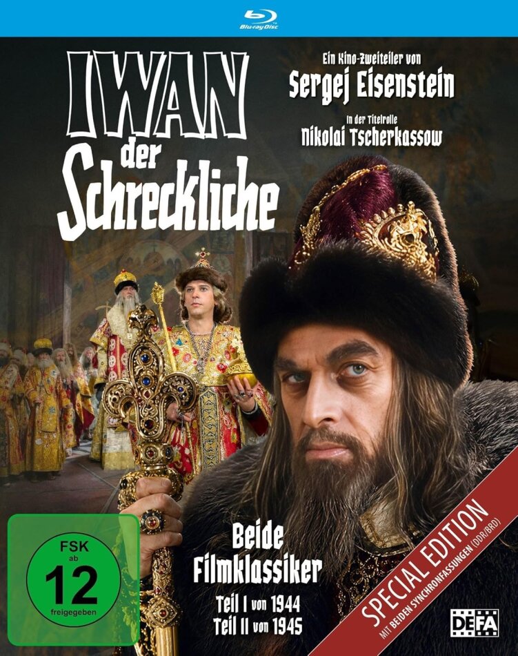 Iwan der Schreckliche - Teil 1 & 2 s/w, Special Edition