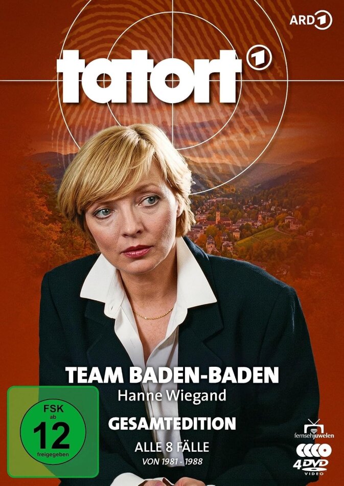Tatort - Team Baden-Baden - Hanne Wiegand - Folgen 1-8 4 DVD