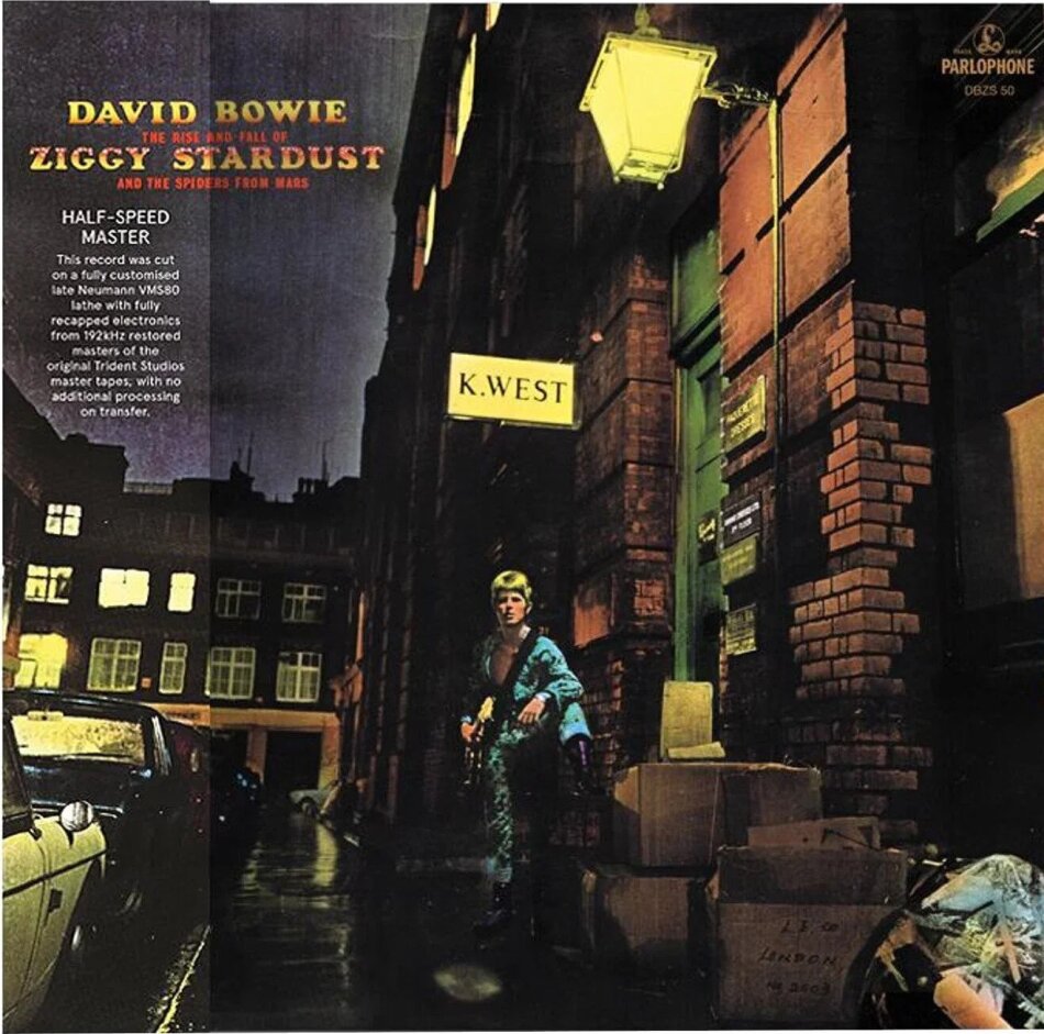 David Bowie - Ziggy Stardust And The Spiders From Mars Parlophone Label Group, Half Speed Master, 50th Anniversary Edition, 2 LPs