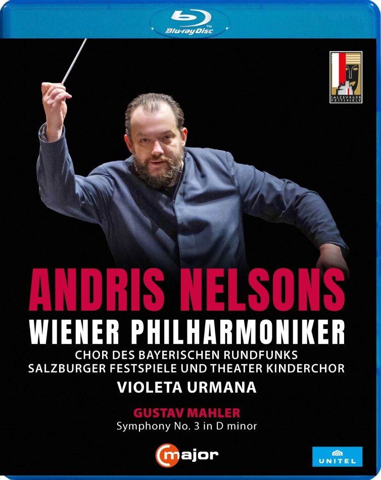 Wiener Philharmoniker, Chor des Bayerischen Rundfunks, Salzburger Festspiele und Theater Kinderchor, Violeta Urmana & Andris Nelsons - Gustav Mahler: Symphony No. 3 in D minor