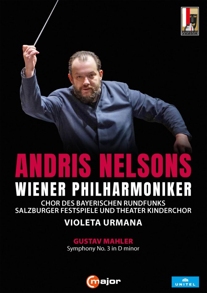 Wiener Philharmoniker, Chor des Bayerischen Rundfunks, Salzburger Festspiele und Theater Kinderchor, Violeta Urmana & Andris Nelsons - Gustav Mahler: Symphony No. 3 in D minor