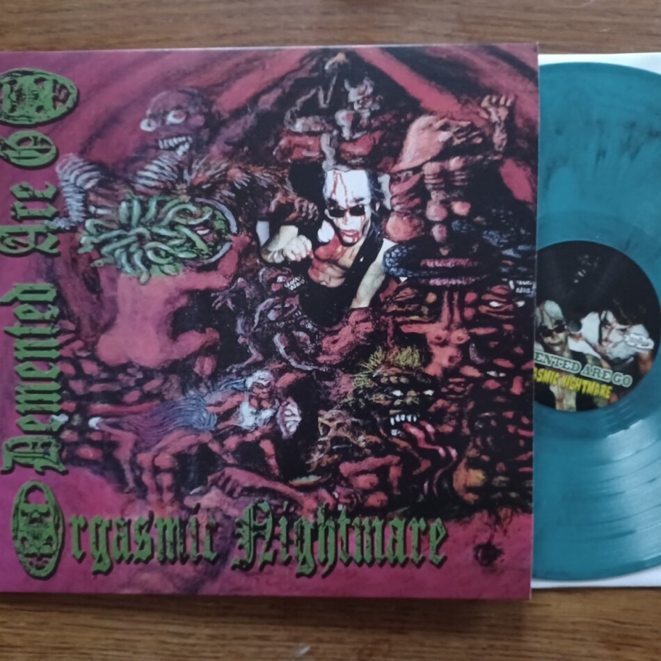 Demented Are Go - Orgasmic Nightmare 2026 Reissue, Turquoise Black Marble Vinyl, LP